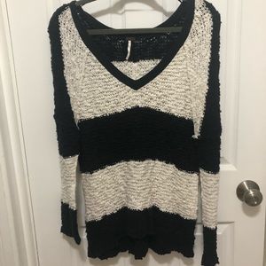 Free People Striped Sweater